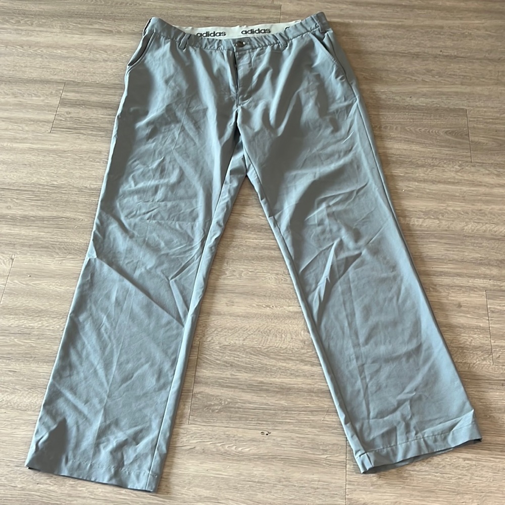 Adidas Golf Gray Pants Size 36x32